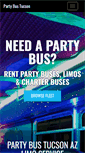 Mobile Screenshot of partybusestucson.com